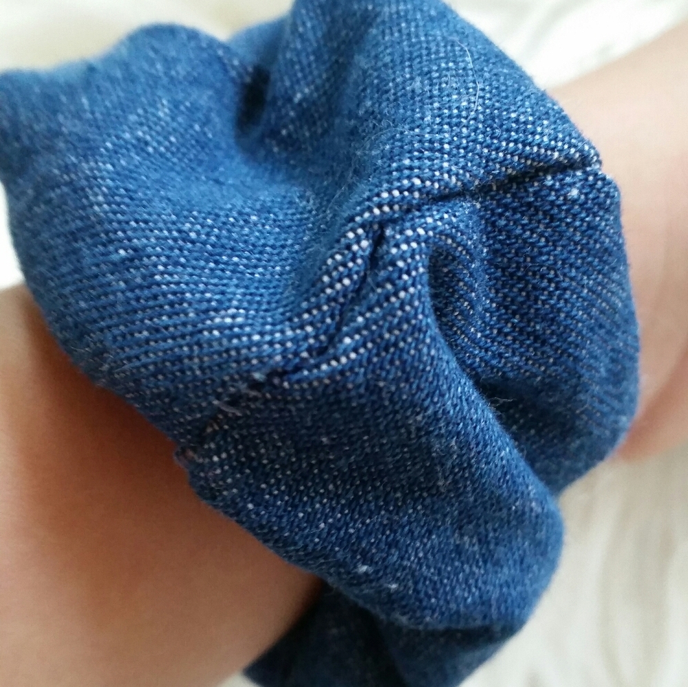 Handmade Denim scrunchie